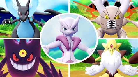 pokemon let's go mega evolution
